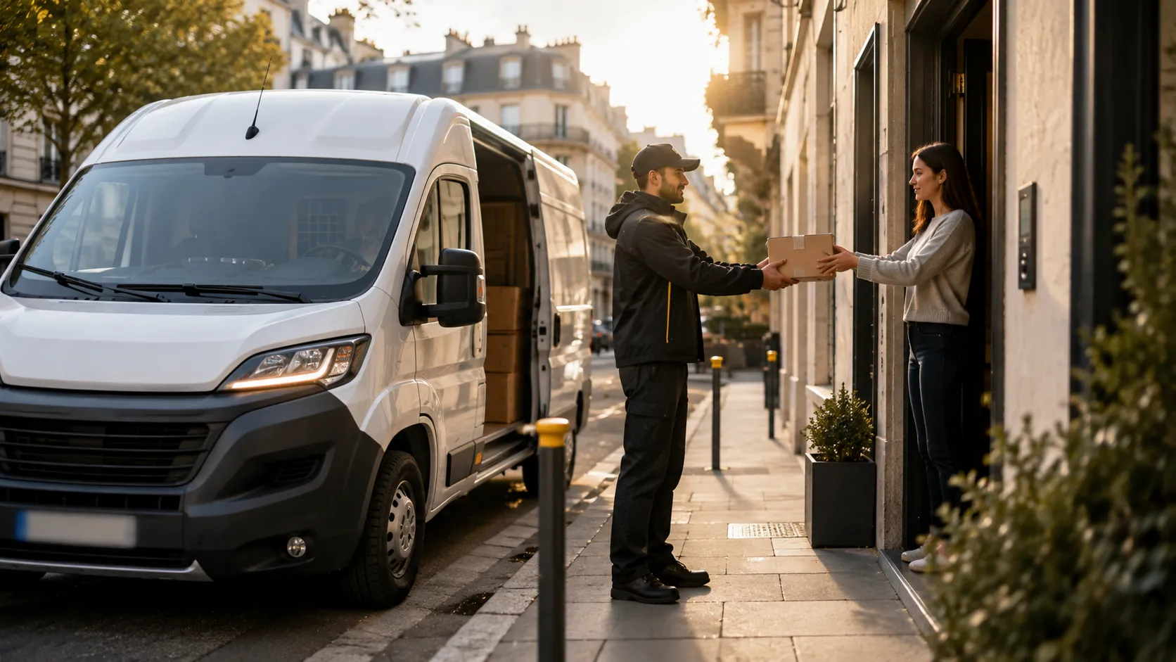 Livraison de marchandises en Île-de-France